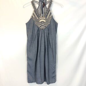 Ranna Gill (Anthro) Wiltern Halter Dress Size Small